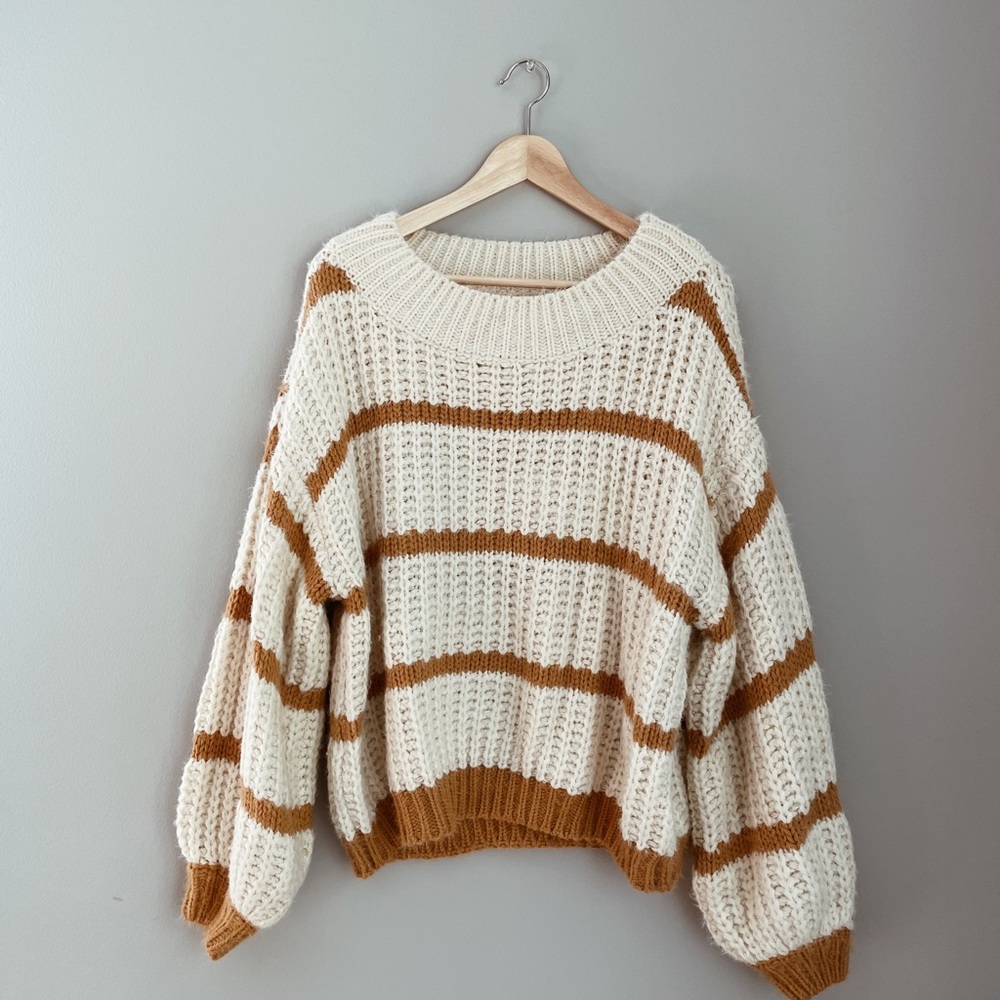 CJLA chunky knit sweater